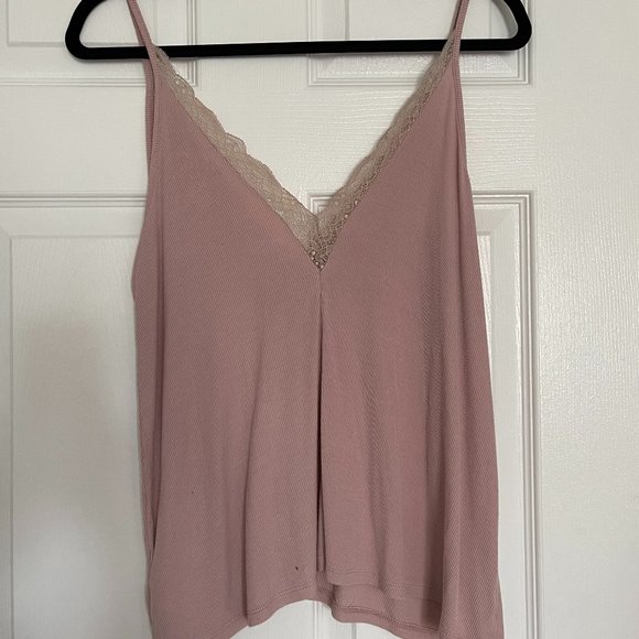 American Eagle Lace Tank Top - Picture 3 of 5